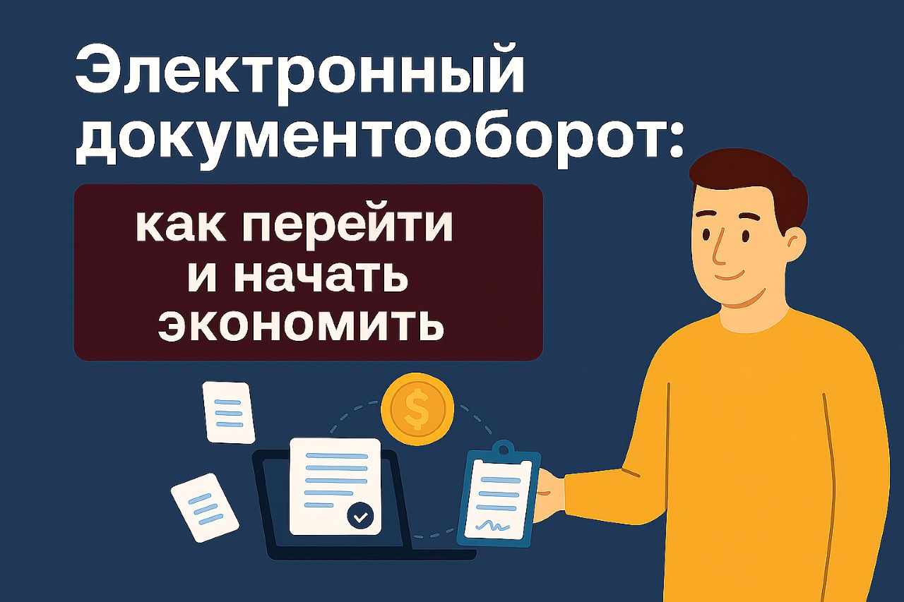 Электронный документооборот: как перейти и начать экономить